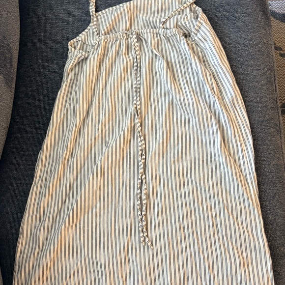 Billabong Navy and White Striped Maxi Dress - Picture 2 of 3